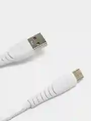 Белый кабель зарядный USB Micro, Type-c, Lightning для iPhone, Maimi X39, до 6A, 1метр, 2 метра