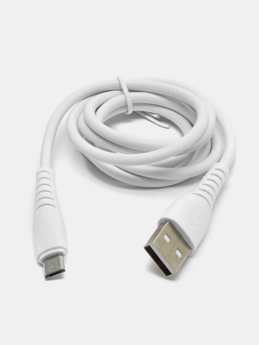 Белый кабель зарядный USB Micro, Type-c, Lightning для iPhone, Maimi X39, до 6A, 1метр, 2 метра