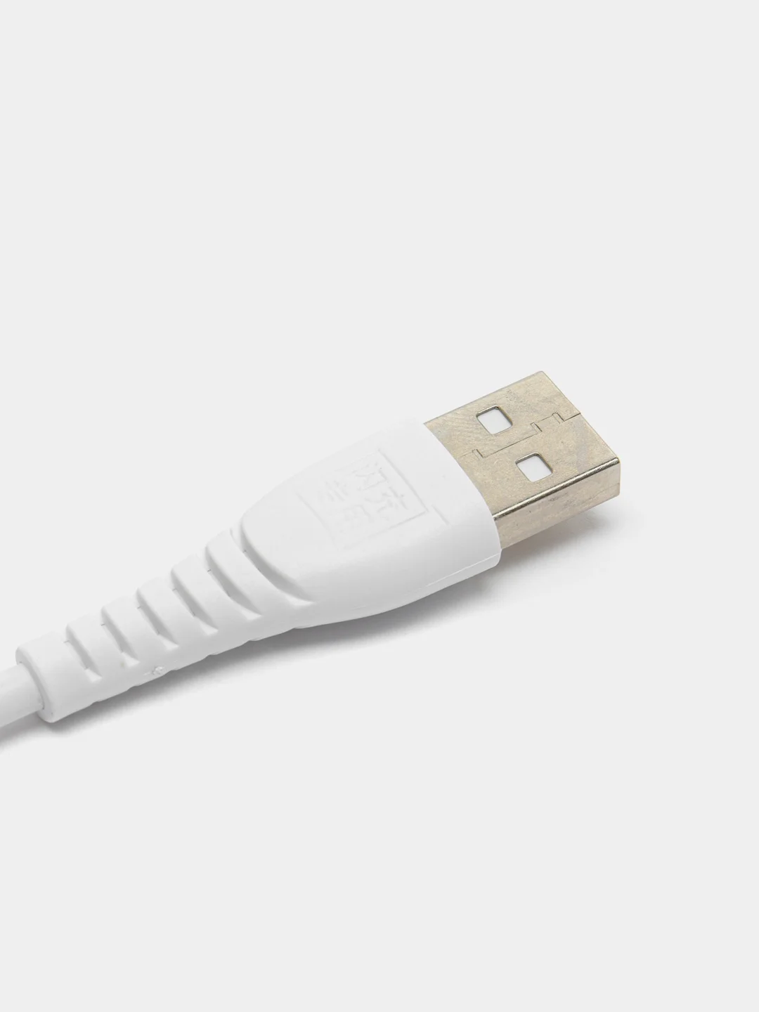 Белый кабель зарядный USB Micro, Type-c, Lightning для iPhone, Maimi X39, до 6A, 1метр, 2 метра