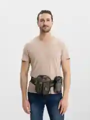 Зелёный хаки сумка поясная тактическая