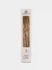 Желтый свечи изогнутые для торта, 6 штук
