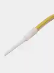 Желтый свечи изогнутые для торта, 6 штук