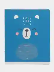 Синий тетрадь 12л., клетка Meshu "Little one"