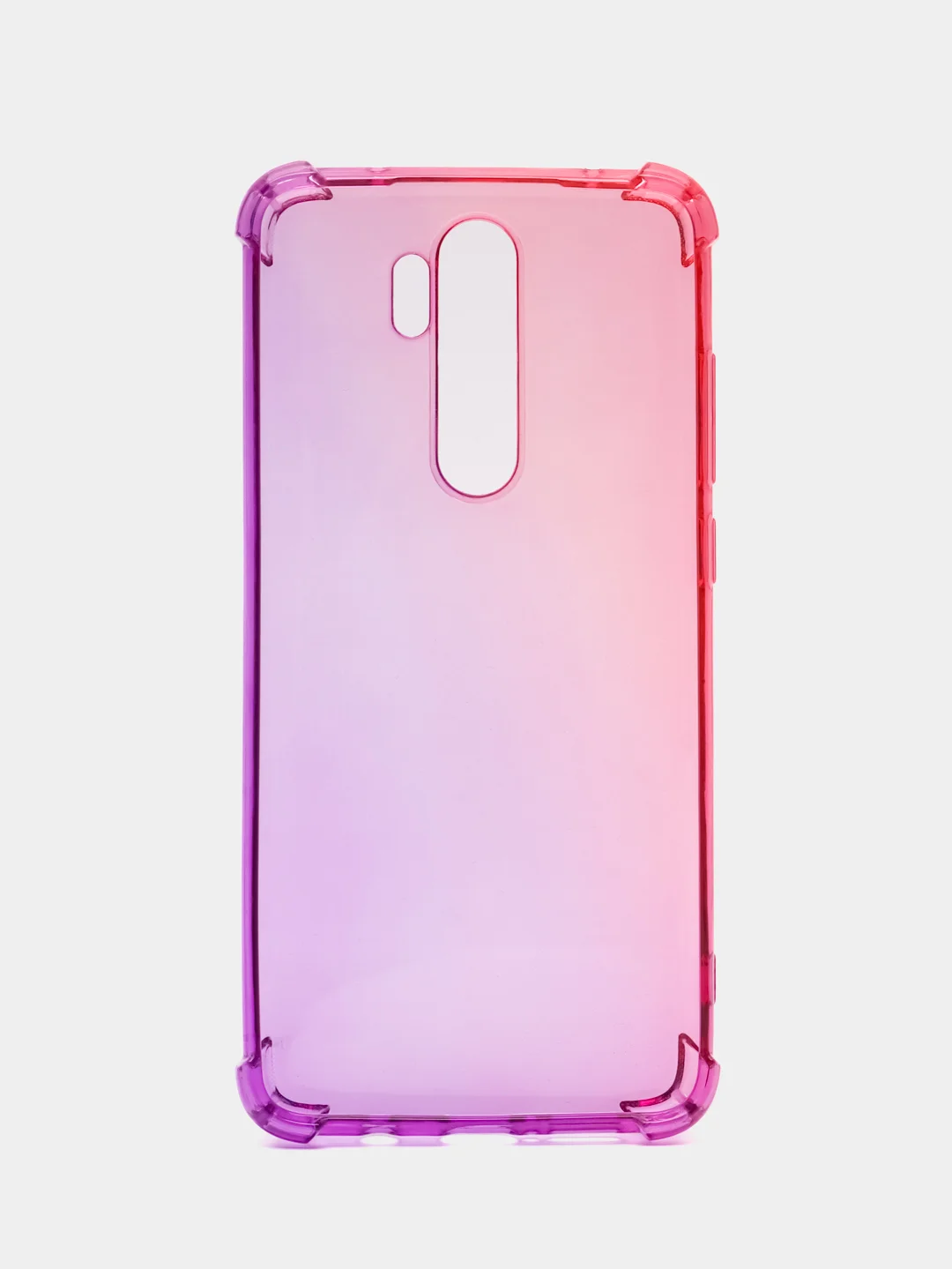 Розовый чехол градиентный Xiaomi Redmi Note 8/8T/9/9T/9A/7/7A/8A/10/11/9C/10C Pro/K40