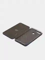 Темно-синий чехол-книжка Honor 7A, 7C, 8A, 8X, X8, 9, 9A, 9C, 9S, 9X, 10I, 10 Lite, 20, Y5P, Y6P