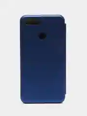 Темно-синий чехол-книжка Honor 7A, 7C, 8A, 8X, X8, 9, 9A, 9C, 9S, 9X, 10I, 10 Lite, 20, Y5P, Y6P
