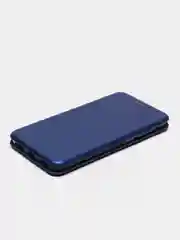 Темно-синий чехол-книжка Honor 7A, 7C, 8A, 8X, X8, 9, 9A, 9C, 9S, 9X, 10I, 10 Lite, 20, Y5P, Y6P