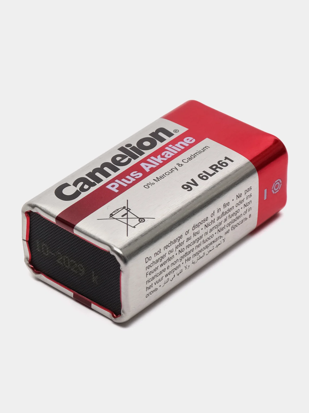Батарейка крона 6LR61 Camelion алкалиновая 9V