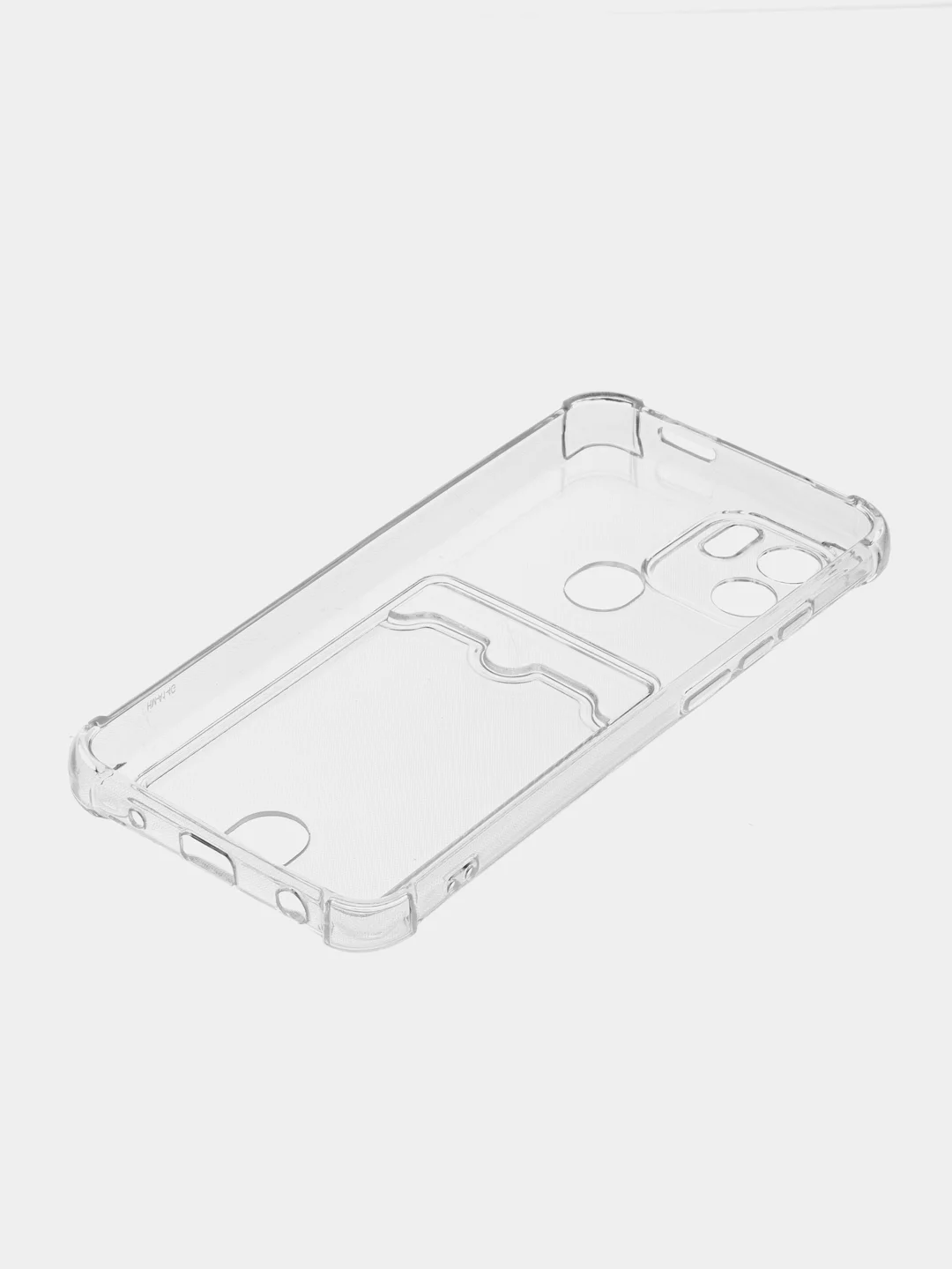 Прозрачный чехол Xiaomi Redmi A1 Plus A2+ Poco C51 Редми А1 Плюс прозрачный с карманом для карты