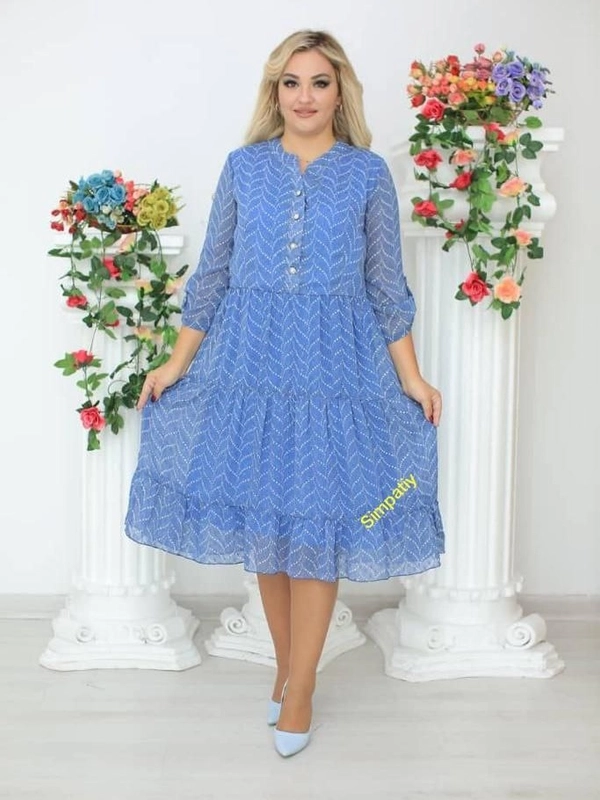 Платье женское, из шифона 48-50