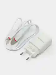 Белый сетевое зарядное устройство для Type-C, СЗУ, 1USB, 2.1A, Borofone, зарядка тпси