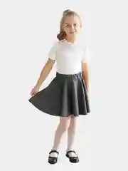 Белый футболка для девочки Утенок