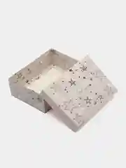 Серый подарочная коробка, 21 х 15 х 7 см