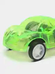 Оранжевый мини-машинка инерционная, 5 см х 2,5 см