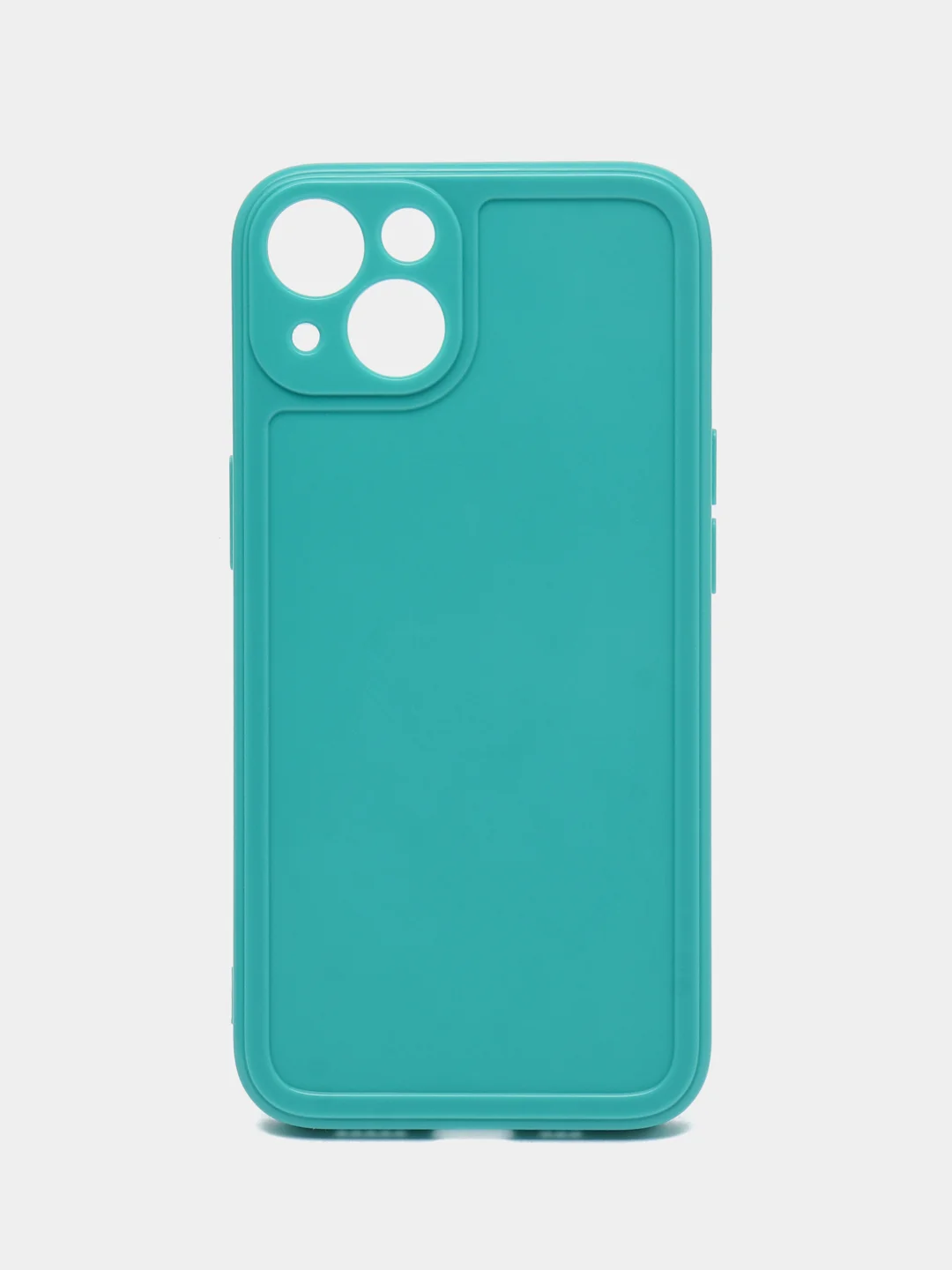 Бирюзовый чехол для iPhone 7 8 Plus XR X XS 11 12 13 Pro Max mini с защитой камеры айфон про макс
