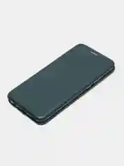 Зеленый чехол-книжка Honor 7A, 7C, 8A, 8X, X8, 9, 9A, 9C, 9S, 9X, 10I, 10 Lite, 20, Y5P, Y6P