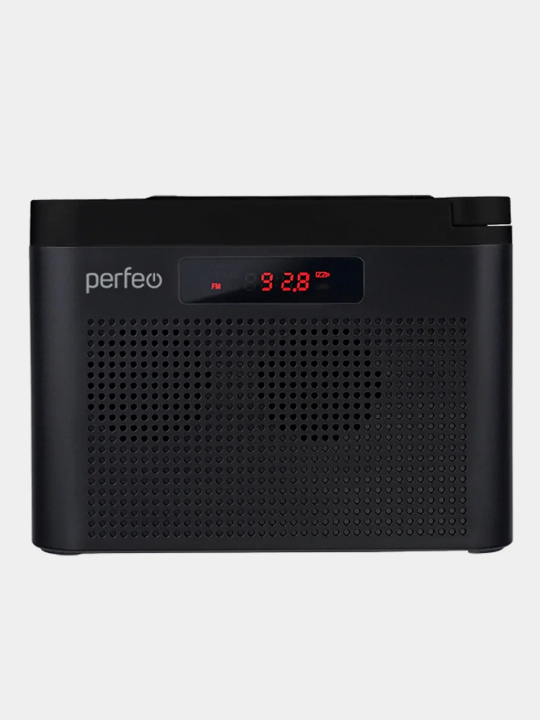 Черный радиоприемник цифровой Perfeo ТАЙГА FM+ 66-108МГц/MP3/USB/microSD/1800мАч