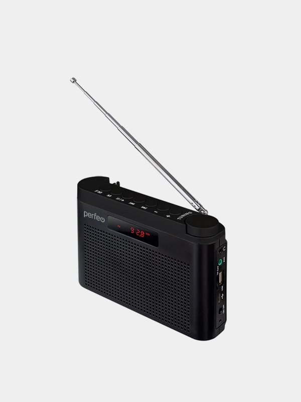 Радиоприемник цифровой Perfeo ТАЙГА FM+ 66-108МГц/MP3/USB/microSD/1800мАч