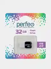 Белый usb флеш-накопитель Perfeo M02 32GB, USB 2.0
