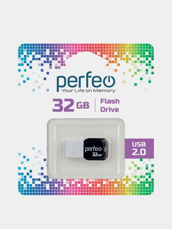 USB флеш-накопитель Perfeo M02 32GB, USB 2.0