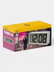 Белый электронные часы-будильник Perfeo Tablo