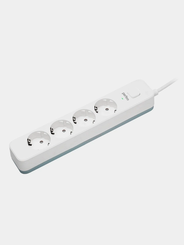 Сетевой фильтр Perfeo POWER STREAM 4 розетки, 2.5 кВт