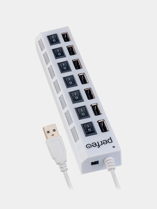 USB-концентратор Perfeo USB-HUB, 7 портов