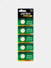 Батарейки дисковые литиевые Perfeo CR1616 Lithium Cell, 5 штук