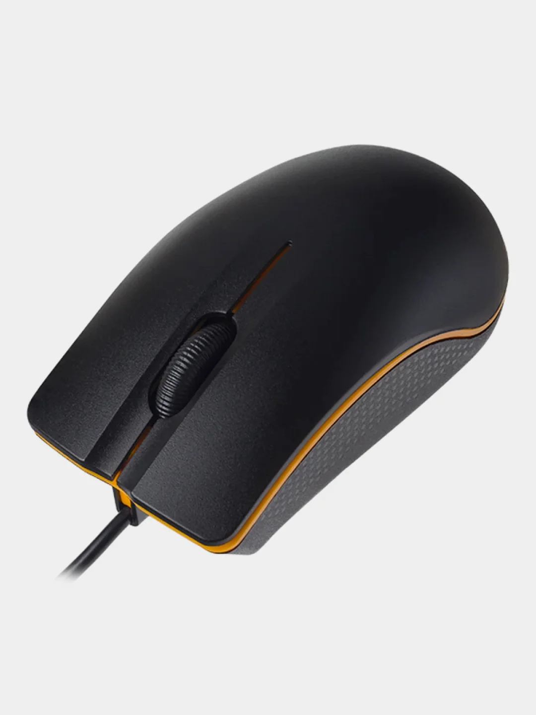 Черный мышь проводная Perfeo Line, 1000 DPI, USB