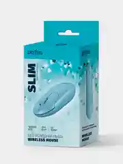 Голубой беспроводная мышь Perfeo SLIM, 1200 DPI, USB