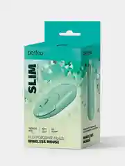 Зеленый беспроводная мышь Perfeo SLIM, 1200 DPI, USB