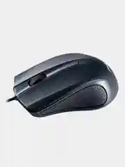 Черный мышь проводная Perfeo Rainbow, USB