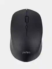 Черный беспроводная мышь Perfeo Strong, 800-2400 DPI, USB