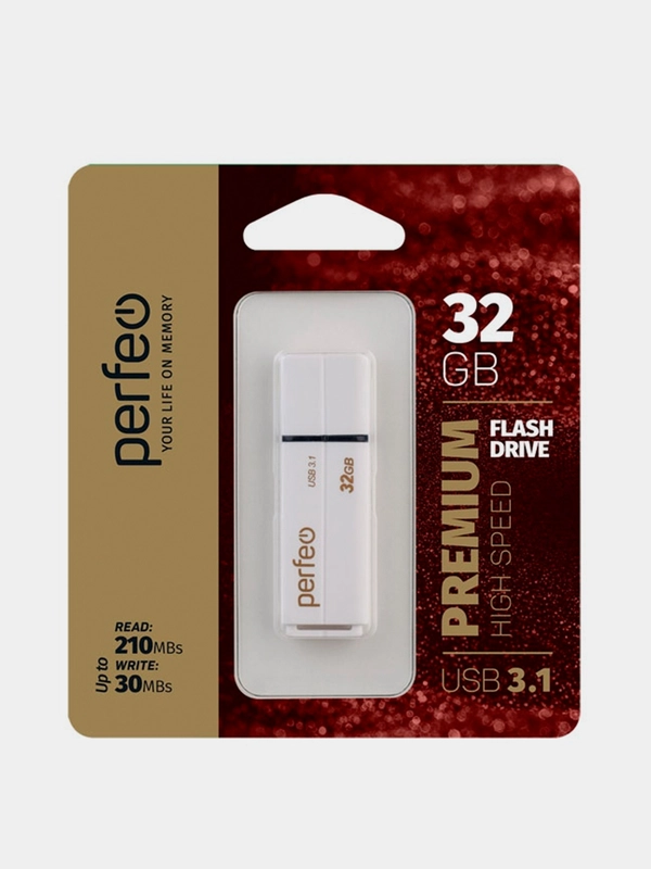 USB флеш-накопитель Perfeo C15 32GB High Speed, USB 3.1