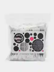 Ватные палочки Soft Care Black & White, 100 штук
