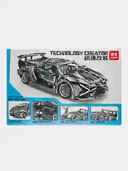 Серый конструктор серии Technology create, с механизмом Pull Back