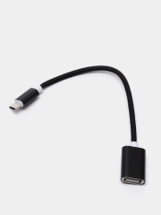 OTG переходник с Type-C на USB, отг, адаптер, юсб для телефона и планшета