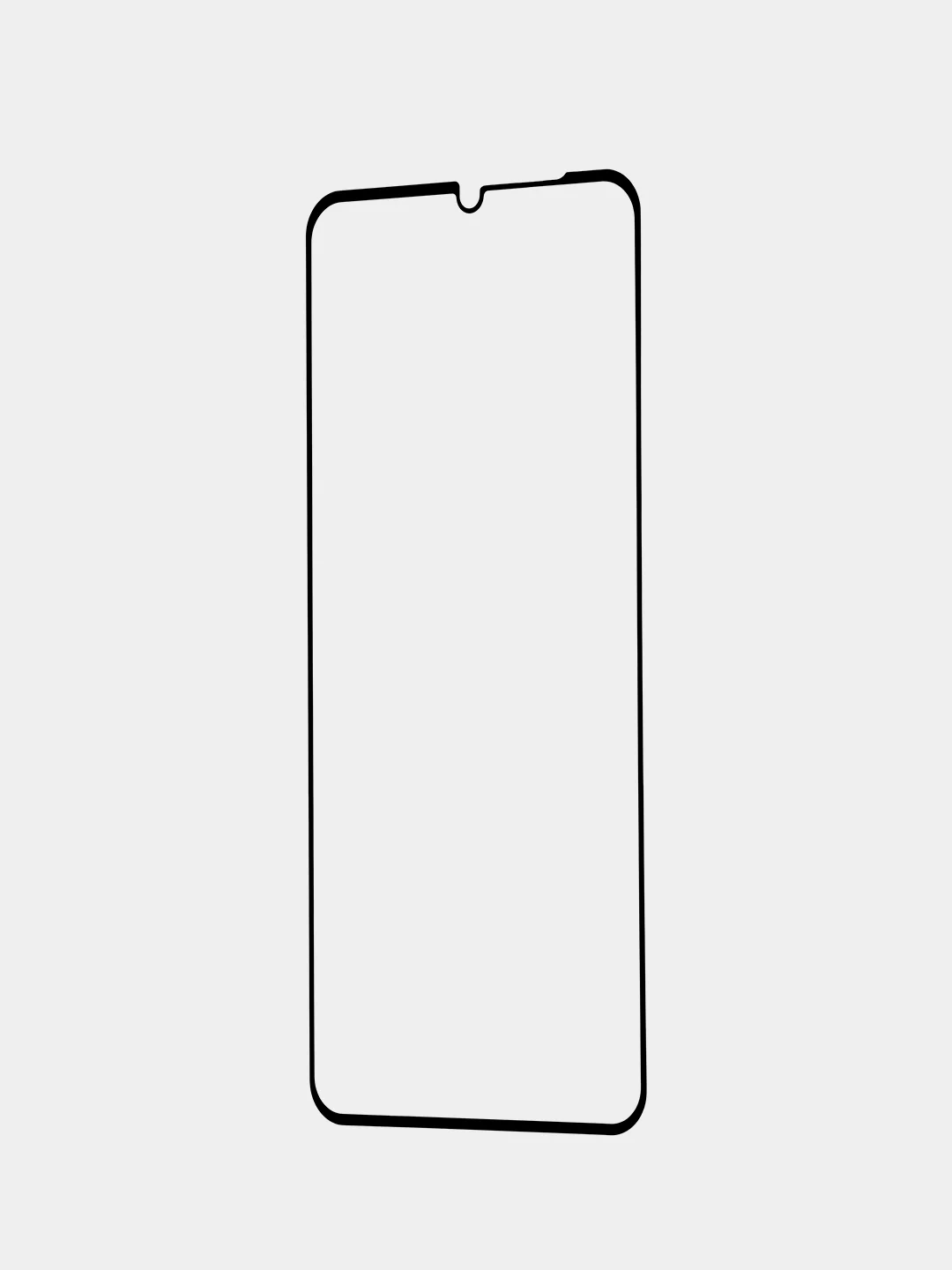 1-2 шт стекло для Vivo Y35 защитное ROSCO прозрачное закаленное олеофобное с черной рамкой
