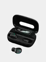 Черный беспроводные наушники M9, с поддержкой Bluetooth и зарядным футляром