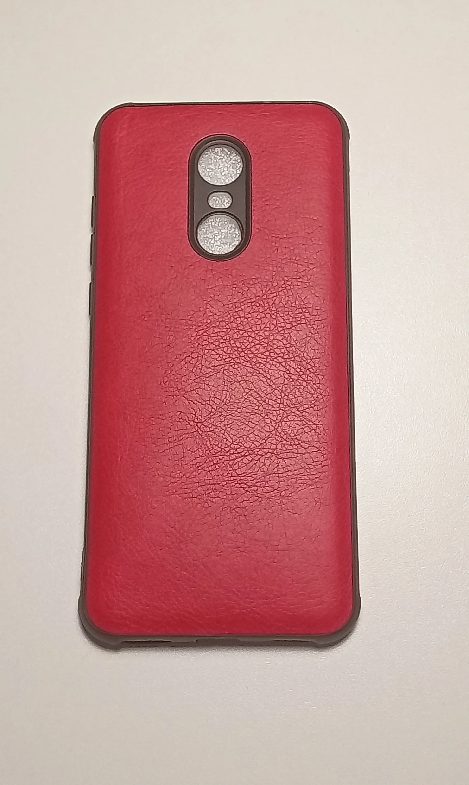 Бордовый чехол Xiaomi Redmi 5 Plus, 5+