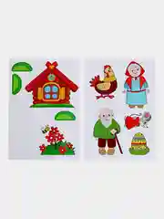 3D-конструктор Народные сказки "Курочка Ряба", картон