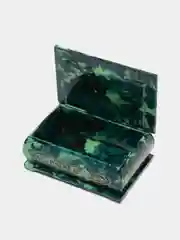 Лесной зеленый шкатулка для хранения ювелирных украшений