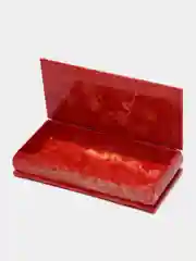 Красный шкатулка для хранения ювелирных украшений