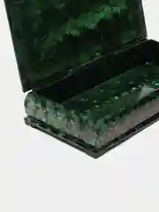 Зеленый шкатулка для хранения ювелирных украшений