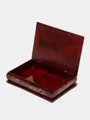 Алый шкатулка для хранения ювелирных украшений