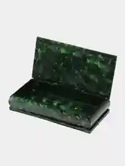 Зелёный хаки шкатулка для хранения ювелирных украшений
