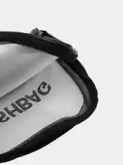 Черный косметичка водонепроницаемая, полупрозрачная Washbag