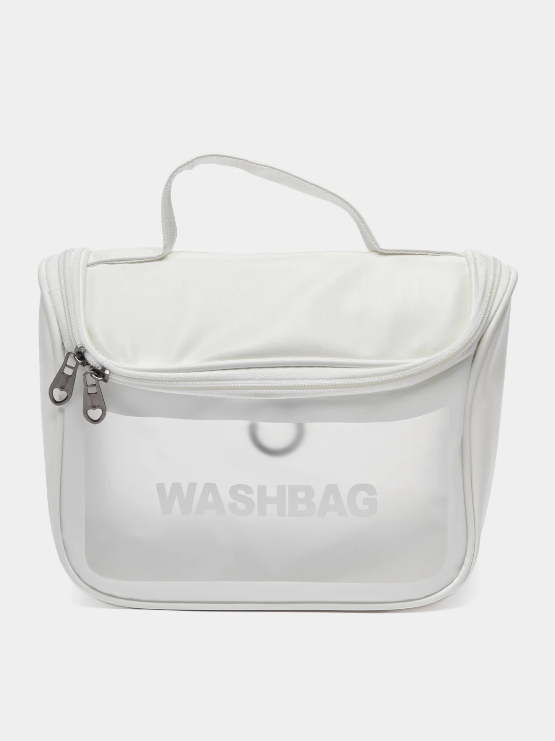 Белый косметичка водонепроницаемая для бассейна Washbag вместительный дорожный органайзер