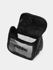 Черный косметичка водонепроницаемая для бассейна Washbag вместительный дорожный органайзер