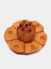 Бежевый эко подставка для благовоний, из гималайского кедра ручной работы